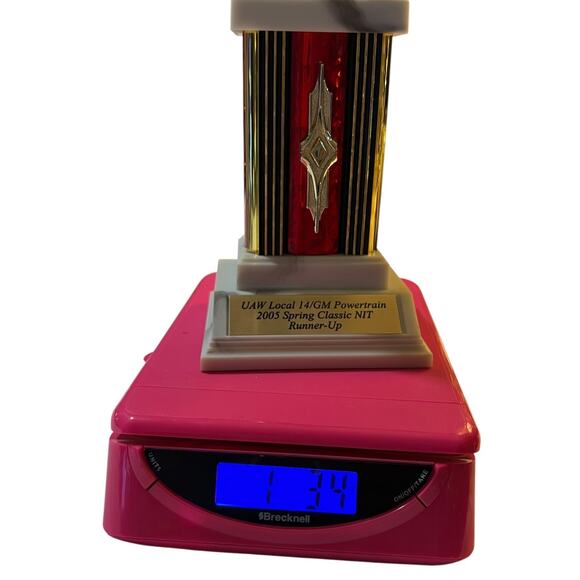 tall baseball boy batter Trophy - Picture 14 of 14